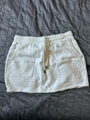 Madewell MWL Pull-On
Drawstring Skirt thumbnail 4