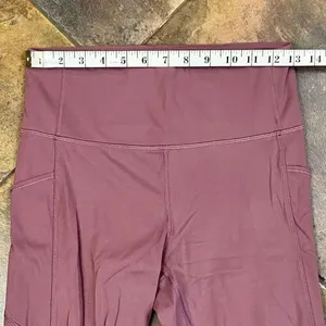 Crz Yoga Women’s Lavender High Rise Phone Pocket Activewear Leggings thumbnail 2