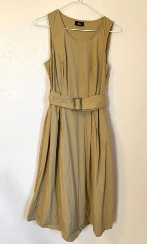 Mossimo Khaki Vintage-Inspired Dress thumbnail 1
