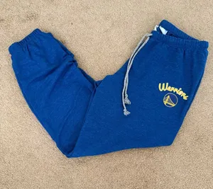 Women’s Golden State Warriors Joggers Blue Size M thumbnail 1