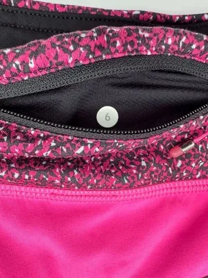 Lululemon Run Speed Shorts Raspberry Glo Light Pink Brief Lined Women's Size 6 thumbnail 6
