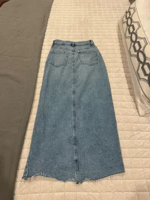 Forever 21 Light Blue Denim Skirt thumbnail 2