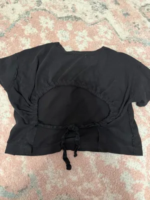 Urban Outfitters Crop Top Black thumbnail 3