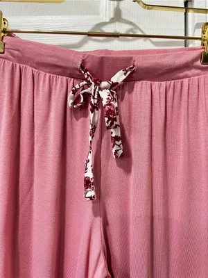 Rebecca Minkoff 2 Piece Sleepwear Set Pajama Modal Super Soft Size Small Pink thumbnail 7
