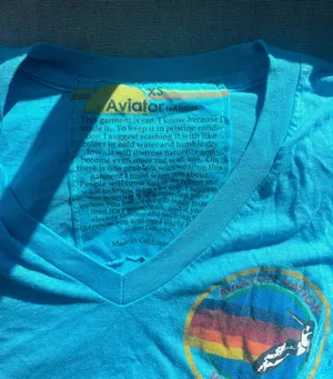 Aviator Nation v neck shirt thumbnail 3