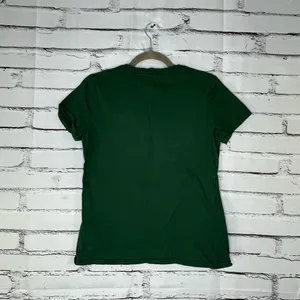 Green Bay Packers Women's Green and Yellow Graphic Top T Shirt SZ S/M Streetwear thumbnail 9