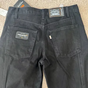 Levi's x McLaren Speed Baggy Jeans Black Formula 1 Racing Womens Sz 29 thumbnail 6