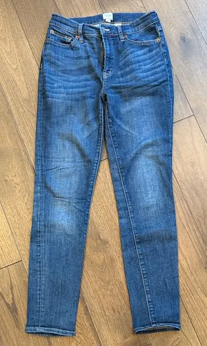 J. Crew Women’s Denim Skinny Jeans Size 28 C12-026 thumbnail 1