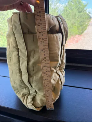 Handmade Style Quilted Cotton Tote | Target Style | Kantha Stitch Market Bag thumbnail 2
