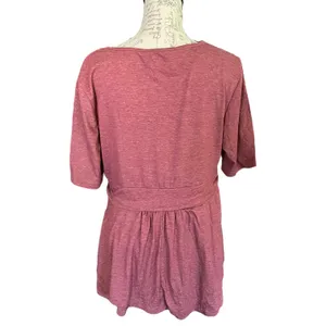 Bloomchic Dusty Rose Pink Baby Doll Shirt Size 14/16 NWOT thumbnail 2