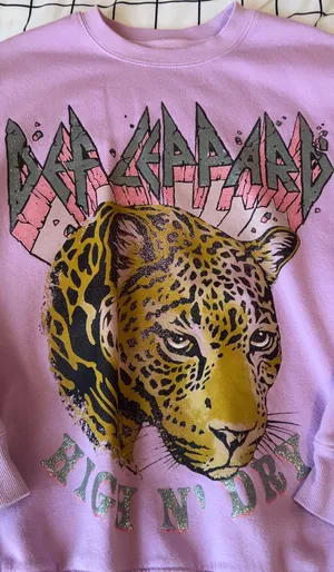 Def Leppard Purple  Sweatshirt thumbnail 2