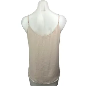 Aritzia Babaton Cream Mesh V Neck Lightweight Pullover Camisole Tank Top Size S thumbnail 2