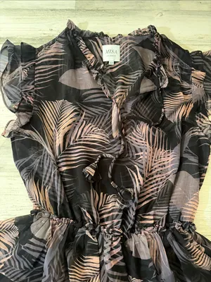 Misa Los Angeles Lilian Dress in San Miguel Palm Size XS thumbnail 9