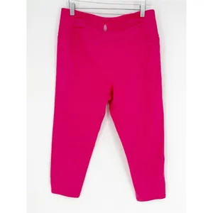 Free People Movement Breath Easy Cropped‎ Leggings Women's Size L Pink thumbnail 3
