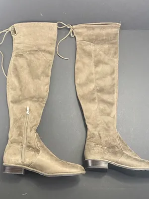 Marc Fisher Knee High Suede Boots Size 7 thumbnail 1