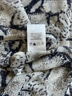 superdown Snake Print Sheer maxi Dress thumbnail 7