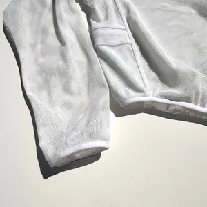 Lululemon Reversible Mesh 1/2 Zip Jacket Red White, Gray Colorway 6 thumbnail 3