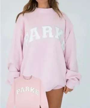 PARKE Mockneck Sweatshirt in Sprinkle: Size S/M thumbnail 1