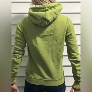 Abercrombie Lime Green Hoodie Sweatshirt thumbnail 2
