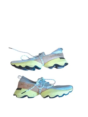 Sorel Kinetic Impact Lace Sneakers Sea Salt Yellow streetwear chunky activewear thumbnail 4