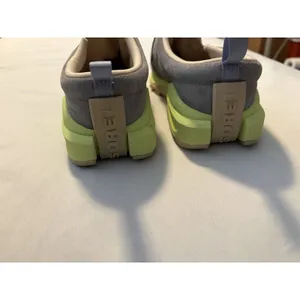 Sorel‎ Kinetic Impact II Mule Purple Grey Lime Green Suede Sneakers NL5052-580 9 thumbnail 6