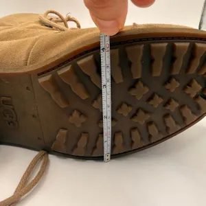UGG Gradin Tan Suede Shearling Lined Lace Up Combat Boots Mid Calf Women US 9.5 thumbnail 15