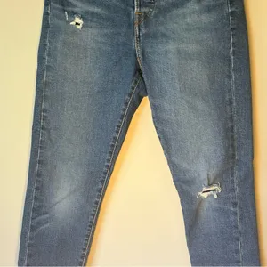 Levi Strauss & Co Distressed Wedgie Skinny Jean Size 26 thumbnail 10