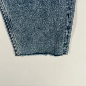 Vervet Super High Rise Beverly Slim‎ Straight Distressed Medium Wash Blue Jeans thumbnail 8