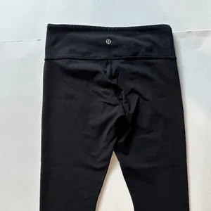 Lululemon Black Crop Leggings -‎ No Size. thumbnail 2