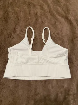 Old Navy Active Light Support PowerSoft Ribbed Sports Bra thumbnail 4