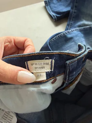 Madewell 10" High-Rise Skinny Jeans‎ in Dark Wash Size 25 thumbnail 6