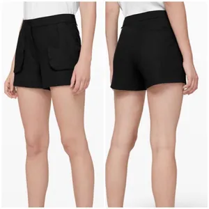Lululemon This Instant Black High Rise Shorts thumbnail 2