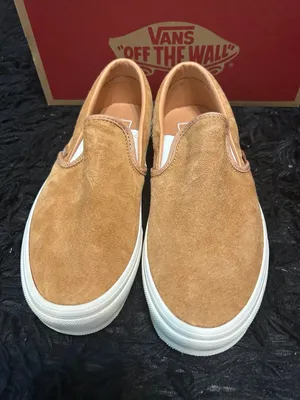 Vans off the wall Suede Slip-On shoes sneakers women’s 7.5 new in box thumbnail 7