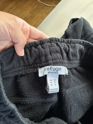 Refuge Athletics Sweatpants Black Cargo thumbnail 5