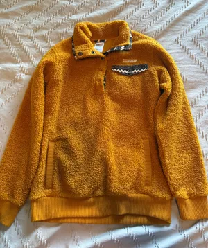 Cinch teddy bear fleece pullover  thumbnail 1