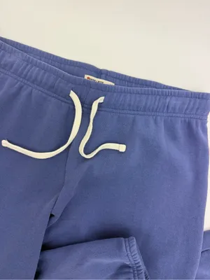 Marine Layer Fleece French Terry High Rise Jogger Sweatpants Skipper Blue thumbnail 4
