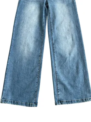 Fire & Rain High Ruse Wide Leg Jeans Women’s Size 7 Blue Denim Stretch thumbnail 3