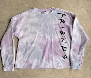 FRIENDS crew neck sweatshirt tie dye thumbnail 1
