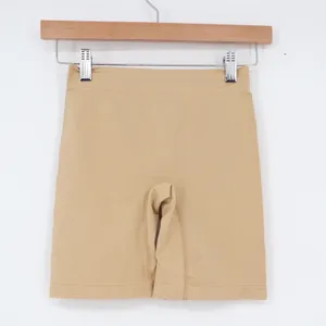 Tan Seamless High Waisted Shapewear Shorts Size Medium Nude Mid-Thigh thumbnail 3