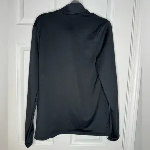 NIKE NWT Woman’s Black Golf Quarter‎ Zip Custom Embroidered Size Large thumbnail 2