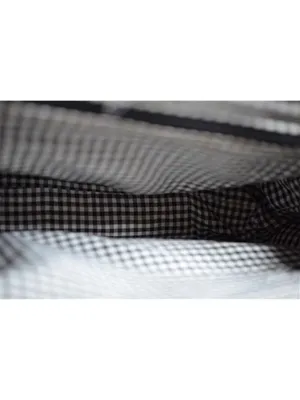 Kate Spade Sam Icon Nylon Vtg. Shoulder Bag with B/W Gingham Interior thumbnail 6