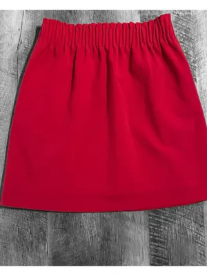 J.Crew Red Women's Chic Skirt - Size 00 thumbnail 2