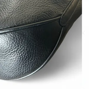 Michael Kors black Izzy Large Pebbled Leather Convertible Shoulder Bag Crossbody thumbnail 8