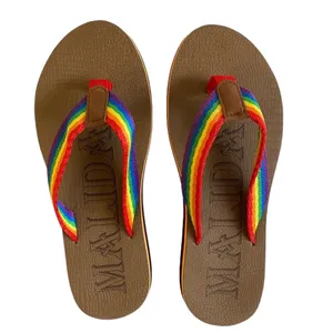 Malida Rainbow Colors Sandals‎ Size 8.5 thumbnail 3