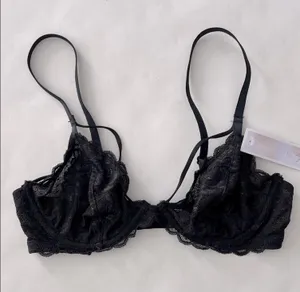 NWT Chelsea28 Cross My Heart Sexy Strappy Lace Bralette 34B thumbnail 1