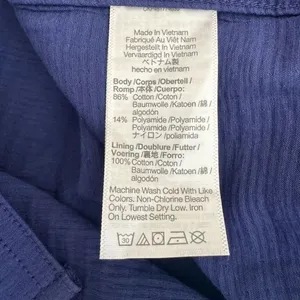 Madewell Super Oversized Shirt Jacket Passport Blue Shacket SZ L #2307 thumbnail 14