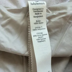 Lululemon Pack It Down Vest Chrome Grey Size 6 Goose Down Puffer Winter Ski thumbnail 6