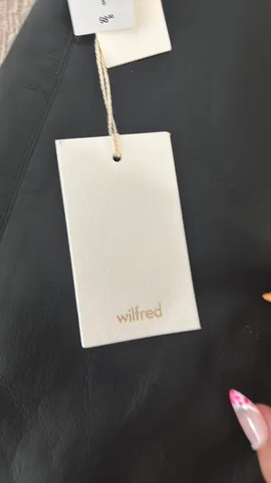 Aritzia Wilfred Leather Skirt Mini thumbnail 4