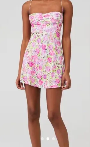 For Love & Lemons Mini Dress Floral thumbnail 1