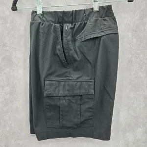 Old Navy Black Flat Front Cargo Active Bottoms‎ Pants Shorts Small thumbnail 3